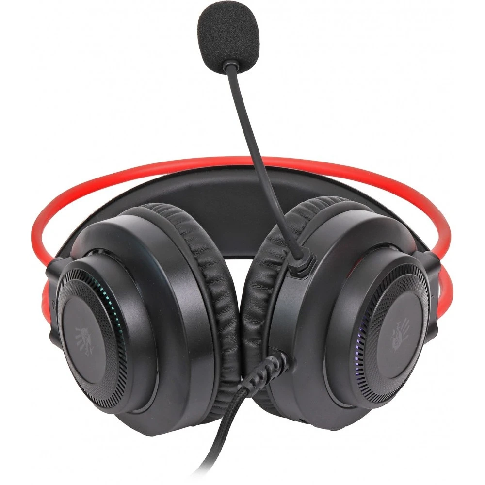 Гарнитура A4Tech Bloody G200S, 20Hz-20kHz, 16 Om, 100dB, mic 100Hz-10kHz, -44 dB, 2m, USB, Black-Red — 5