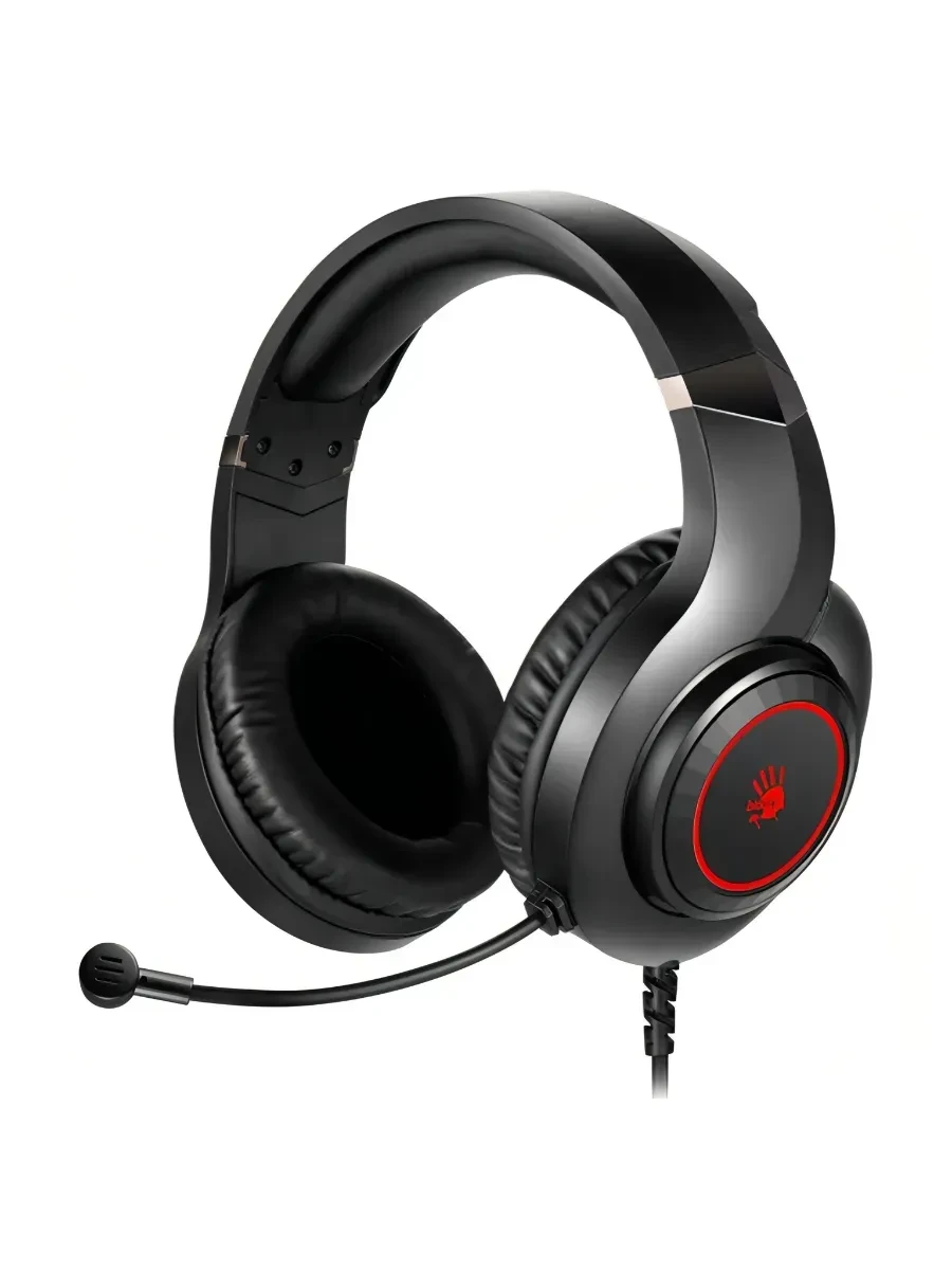 Гарнитура A4Tech Bloody G220S, 20Hz-20kHz, 16 Om, 100dB, mic 100Hz-10kHz, -44 dB, 2m, USB, Black — 2