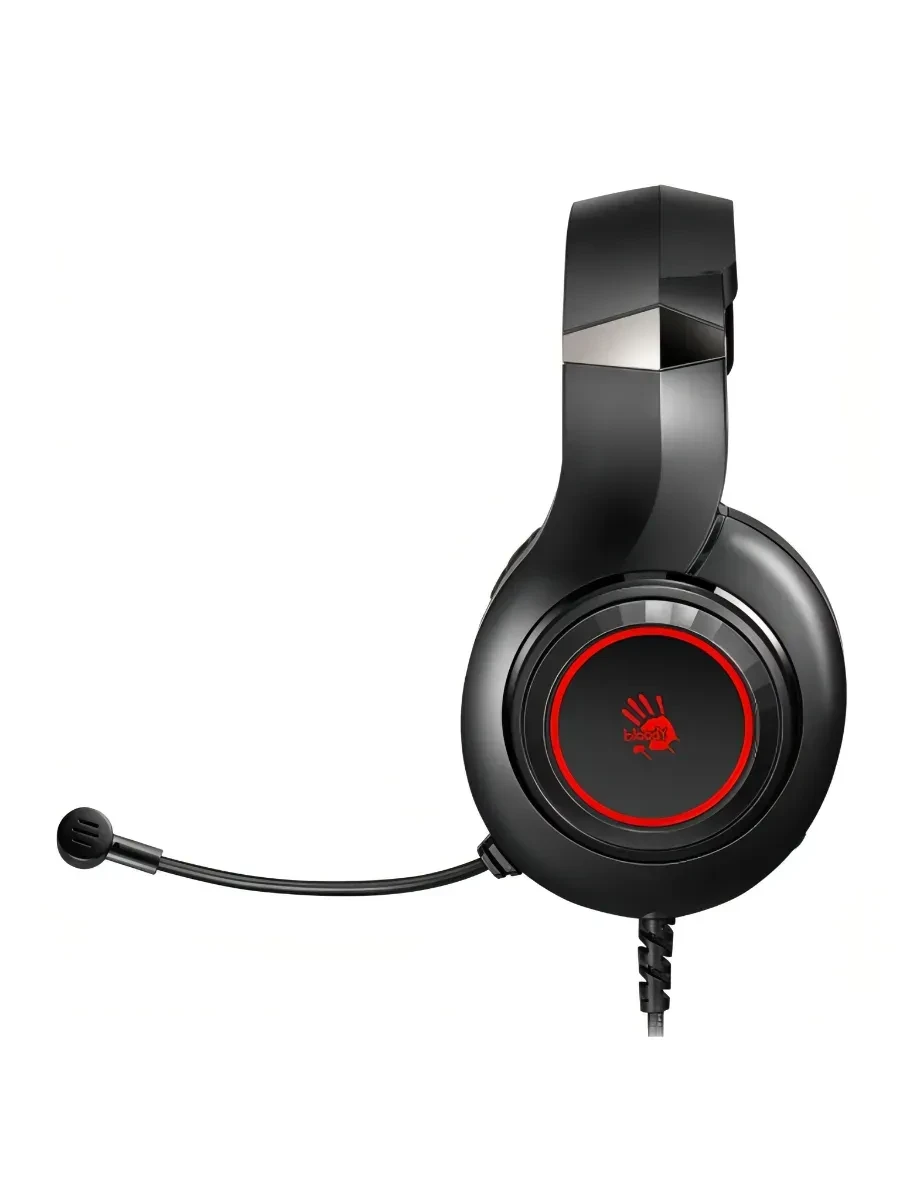 Гарнитура A4Tech Bloody G220S, 20Hz-20kHz, 16 Om, 100dB, mic 100Hz-10kHz, -44 dB, 2m, USB, Black — 3