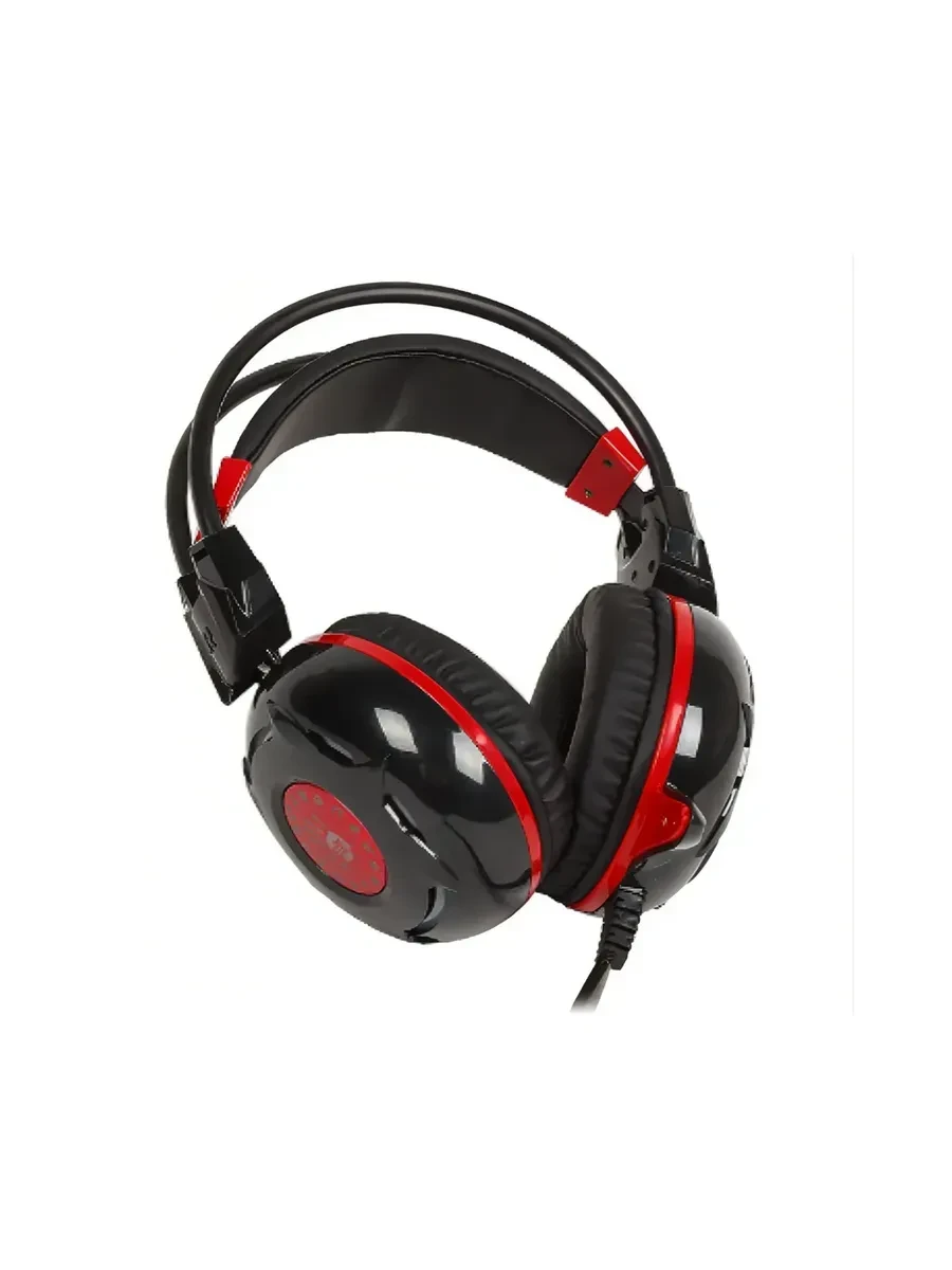 Гарнитура A4Tech Bloody G300, 20Hz-20kHz, 32 Om, 100dB, mic 50Hz-16kHz, -58 dB, 1.8m,LED,Black-Red — 3