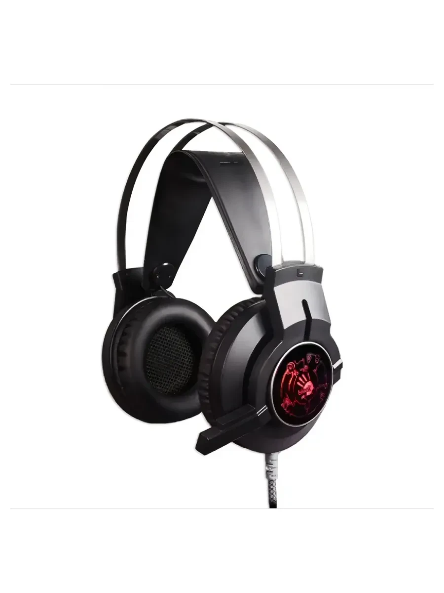Гарнитура A4Tech Bloody G430, 20Hz-20kHz, 32 Om, 100dB, mic 100Hz-15kHz, 1.8m, LED, Black — 2
