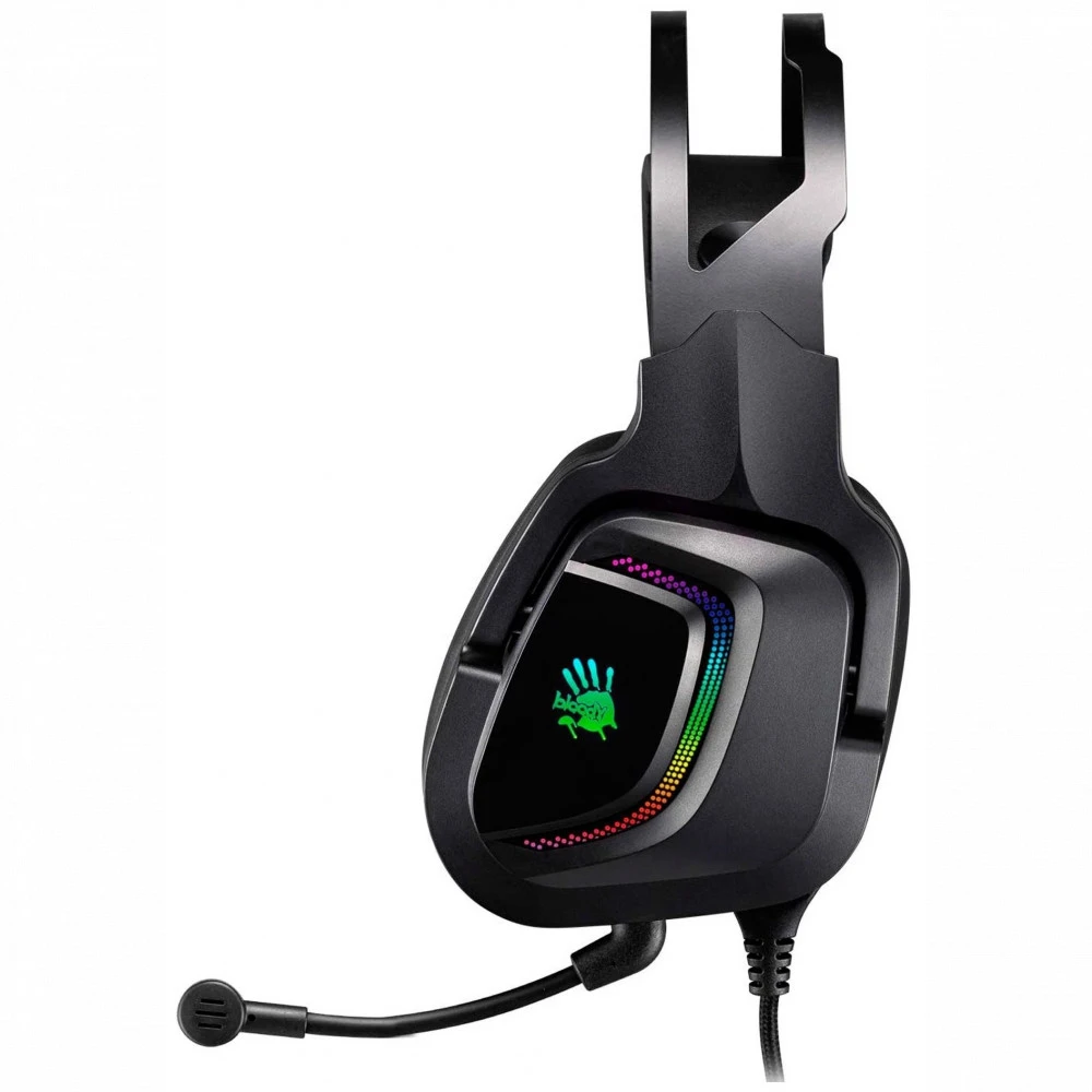 Гарнитура A4Tech Bloody G570, 20Hz-20kHz, 16 Om, 105dB, mic 100Hz-10kHz, -44 dB, 2m, USB, Black-Grey — 5