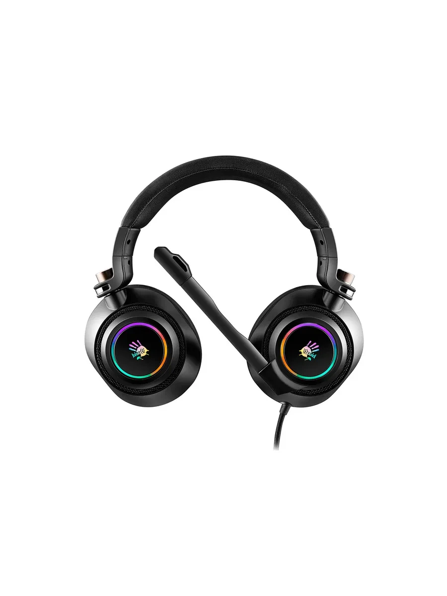 Гарнитура A4Tech Bloody G580, 20Hz-20kHz, 16 Om, 105dB, mic 100Hz-10kHz, -44 dB, 2m, USB, Black — 3