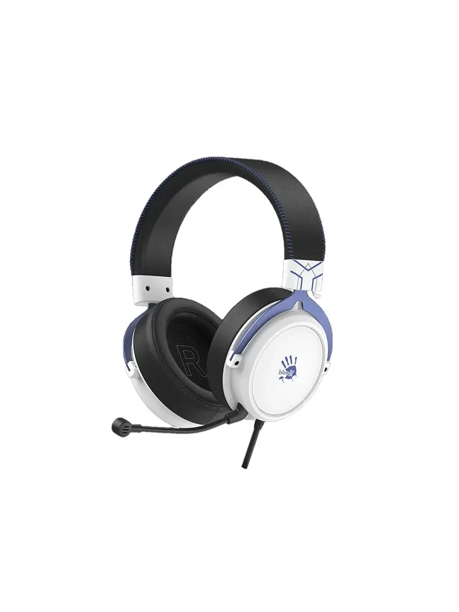 Гарнитура A4Tech Bloody M590i, 20Hz-20kHz, 16 Om, 105dB, mic 100Hz-10kHz, 1+2m, Sports Navy — 2