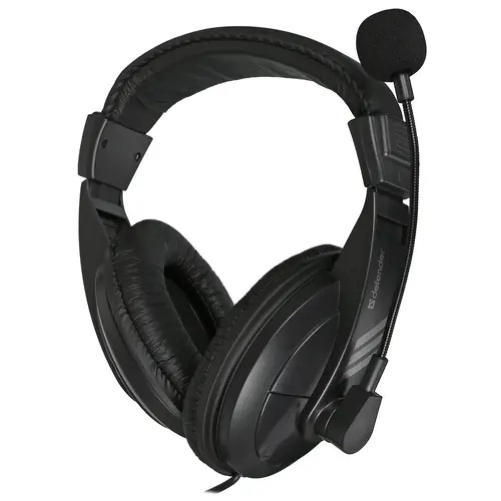 Гарнитура Defender Gryphon 750U, 20Hz-20kHz, 32 Om, 105dB, mic 20Hz-16kHz, 58 dB, 1.8m, Black — 4