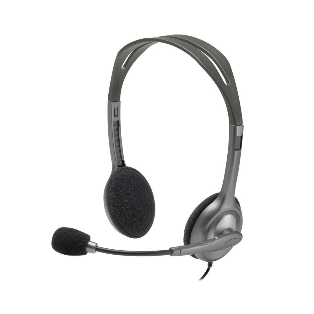 Гарнитура Logitech H110, 20Hz-20kHz, mic 100Hz-16kHz, 1.8m — 4