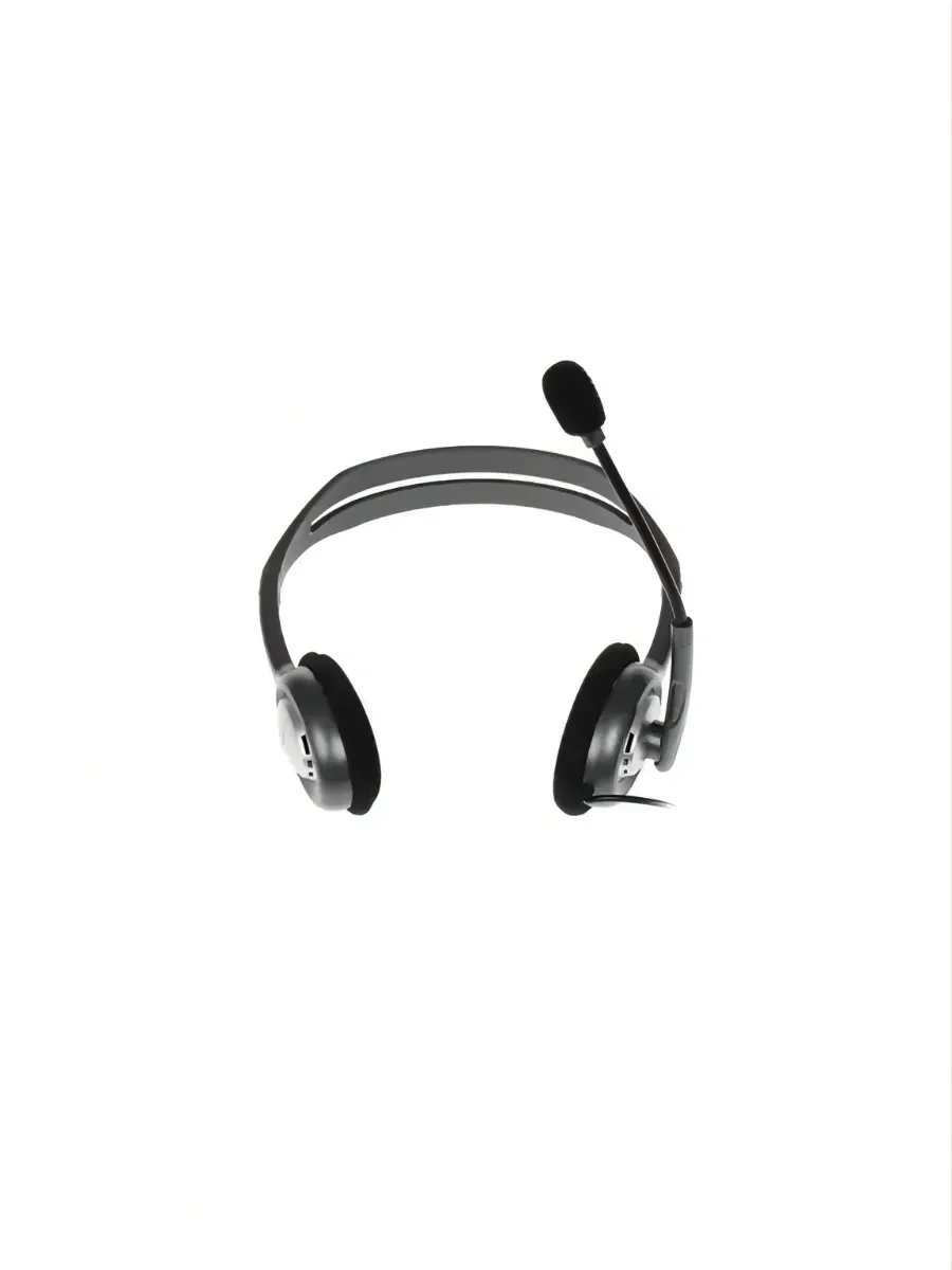Гарнитура Logitech H111, 20Hz-20kHz, 32 Ом, 100dB, mic 100Hz-16kHz, 2.35m, Grey — 2