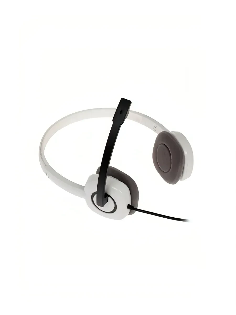 Гарнитура Logitech H150, 20Hz-20kHz, 22 Om, 122 dB, mic 100Hz-6.5kHz, 1.8m, White — 3