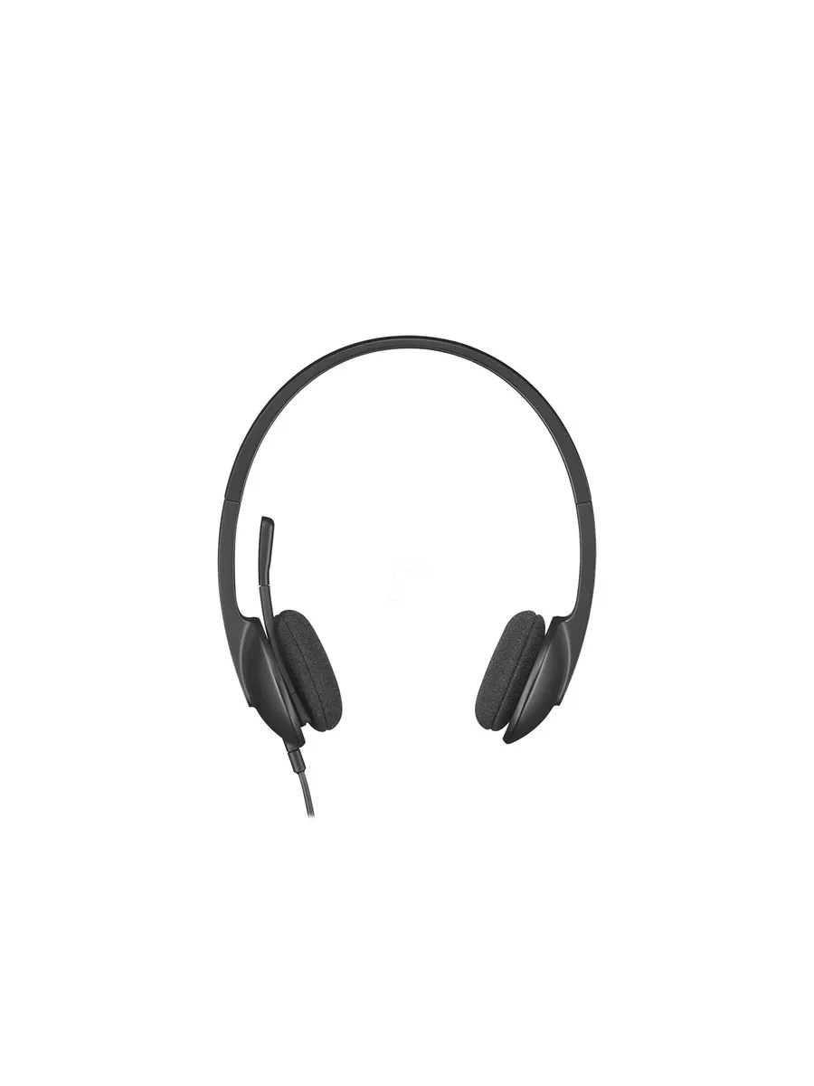 Гарнитура Logitech H340, 20Hz-20kHz, 20 Om, 115 dB, mic 100Hz-10kHz, 1.8m, USB, Black — 3
