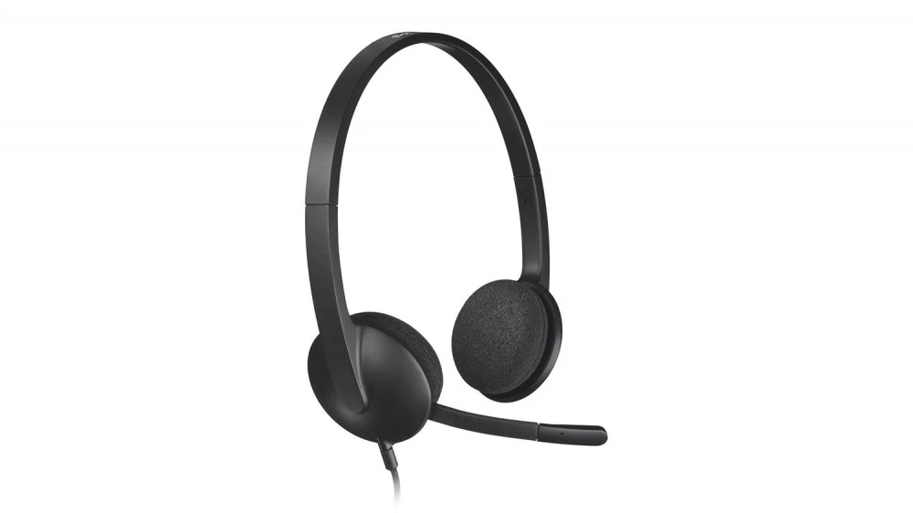 Гарнитура Logitech H340, 20Hz-20kHz, 20 Om, 115 dB, mic 100Hz-10kHz, 1.8m, USB, Black — 4