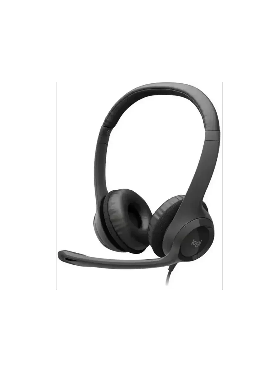 Гарнитура Logitech H390, 20Hz-20kHz, 32 Ом, 94dB, mic 100Hz-10kHz, 2.33m, USB — 2