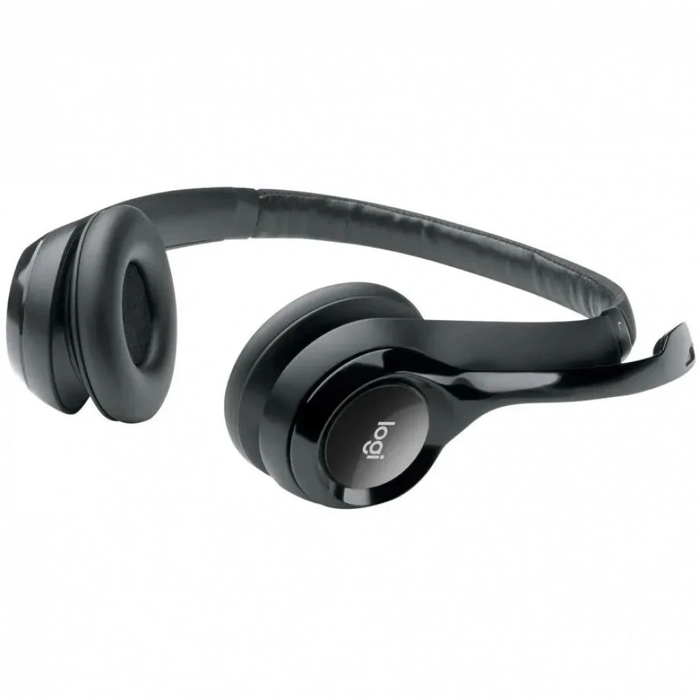 Гарнитура Logitech H390, 20Hz-20kHz, 32 Ом, 94dB, mic 100Hz-10kHz, 2.33m, USB — 5