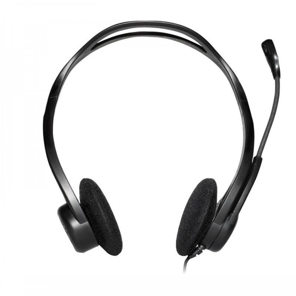 Гарнитура Logitech PC Headset 960, 20Hz-20kHz, mic 100Hz-6kHz, 2.4m, USB, Black — 5