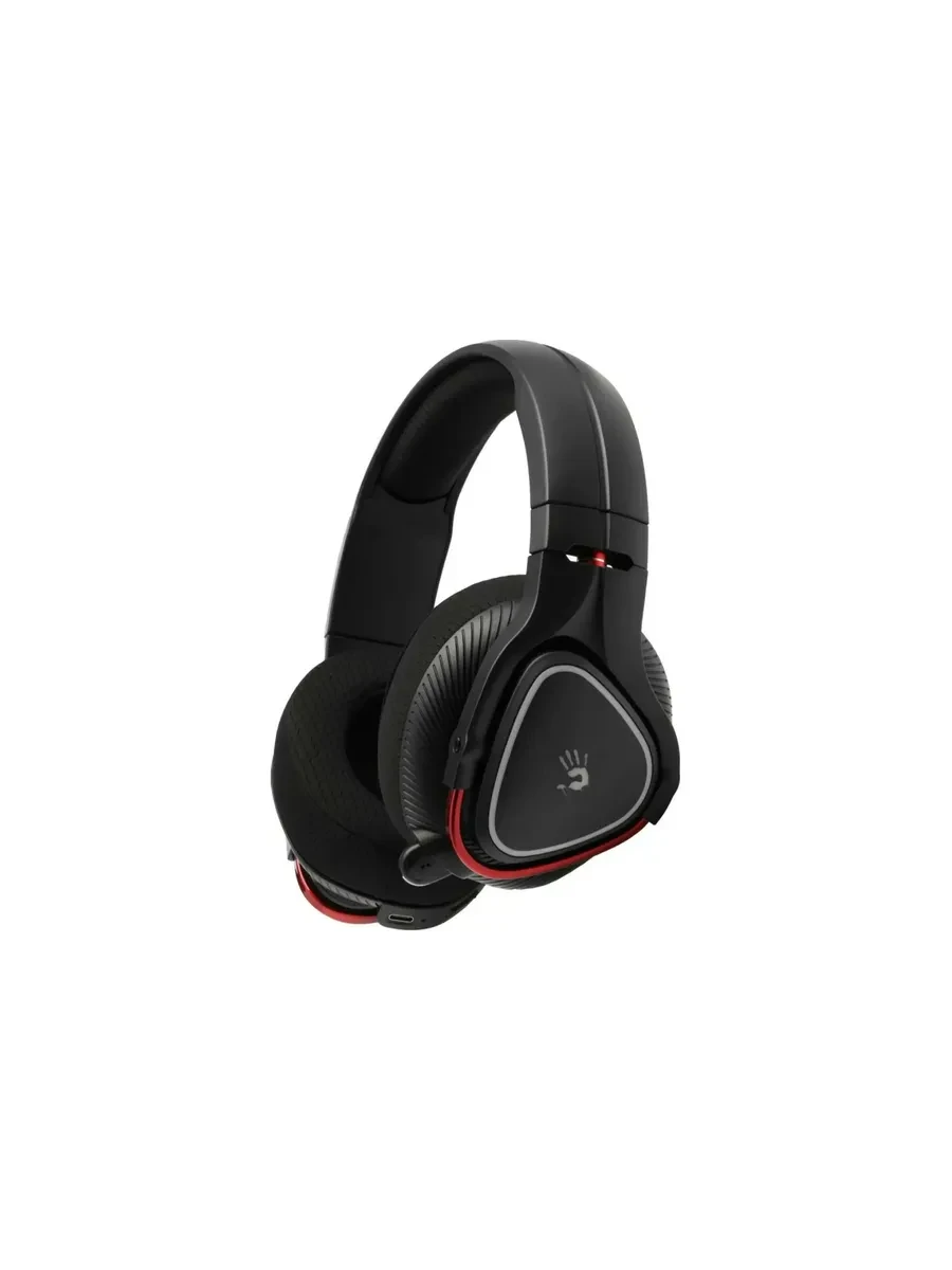 Bluetooth гарнитура A4Tech Bloody MR710, 20Hz-20kHz,16Om,105dB,mic100Hz-10kHz,BT5,2.4G,1.5m,RGB,Gray — 3