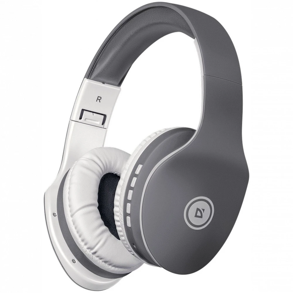 Bluetooth гарнитура Defender FreeMotion B525,20Hz-20kHz,94dB,MicroSD,FM,BT5.0+ EDR,0.7m,Silver-White — 4