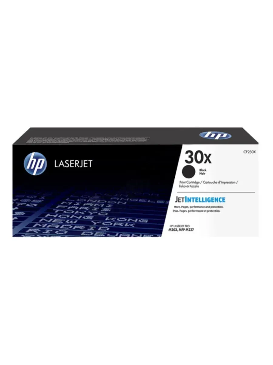 Картридж HP 30X, чёрный, LaserJet Pro M203 — 2