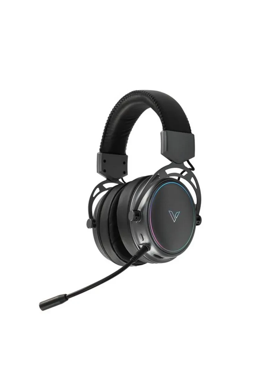 Bluetooth гарнитура Rapoo VH800, 20Hz-20kHz, 32 Om, 120dB, mic-42, BT5.2, 2.4GHz, Gray — 2