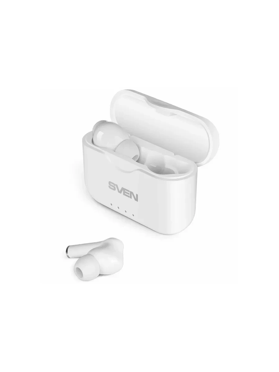Bluetooth гарнитура Sven E-701BT, 20Hz-20kHz, 16 Om, 90dB, BT5.0, White — 2