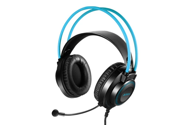 Гарнитура A4Tech Fstyler FH200U, 20Hz-20kHz, 16 Om, 100dB, mic 100Hz-10kHz, 2m, USB, Grey — 3
