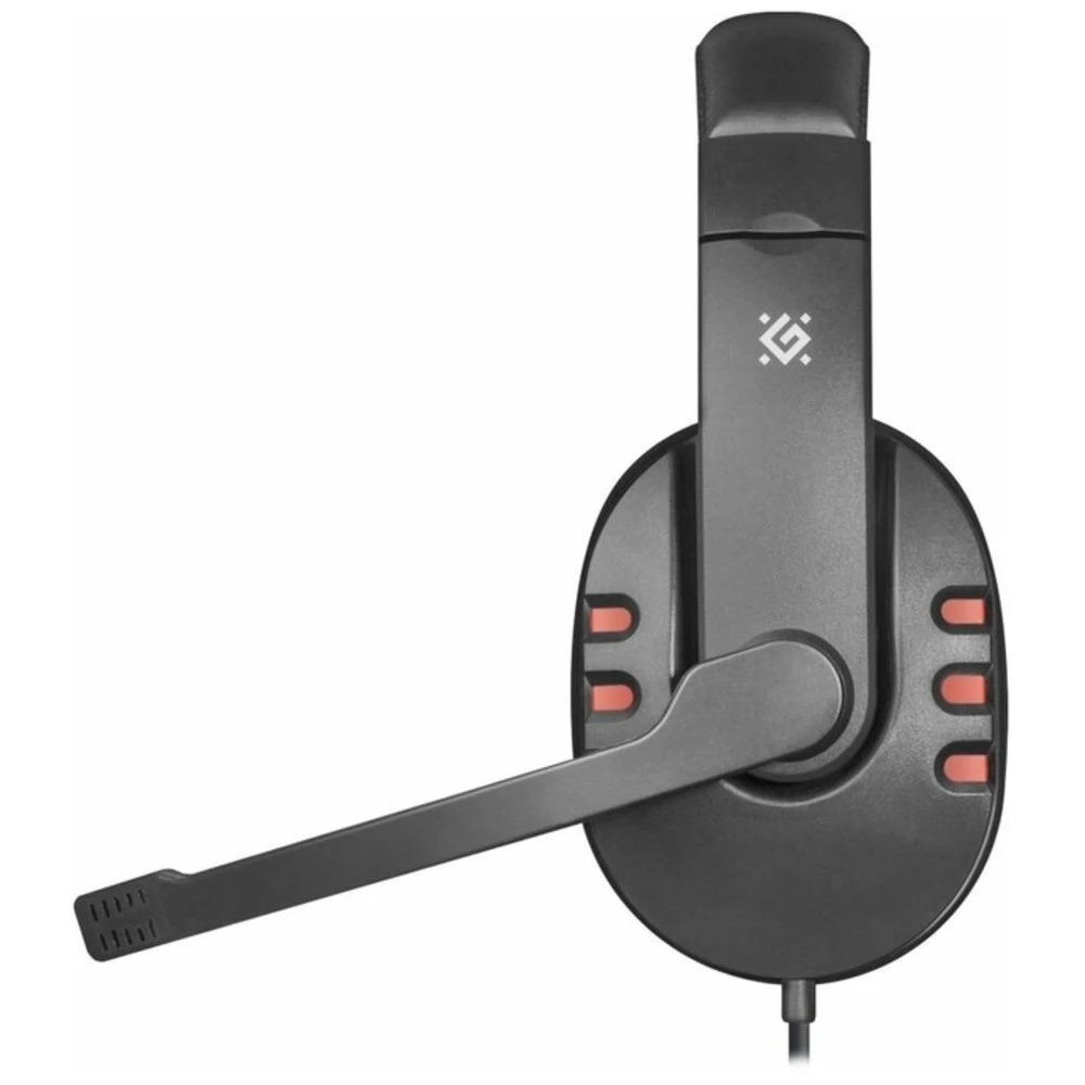 Гарнитура Defender Warhead G-160, 20Hz-20kHz, 32 Om, 106 dB, mic 20Hz-16kHz, 54 dB, Black — 3