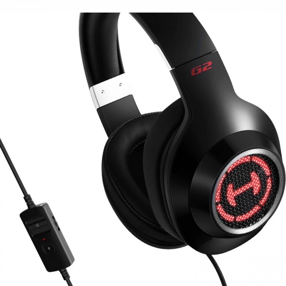 Гарнитура Edifier G2 II, 20Hz-20kHz, 32 Om, 98dB, 2.5m, USB, RGB, Black — 2