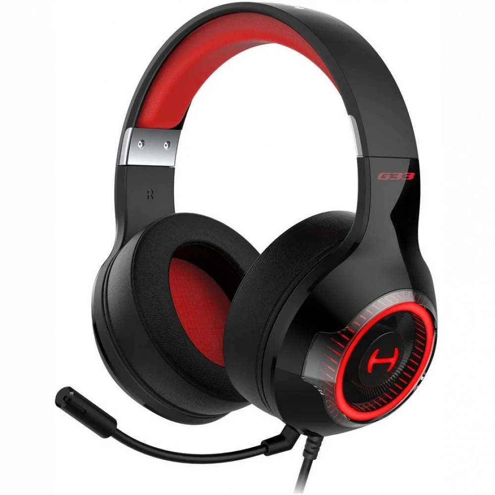 Гарнитура Edifier G33, 20Hz-20kHz, 32 Om, 100dB, 2.5m, USB, RGB, Black — 2