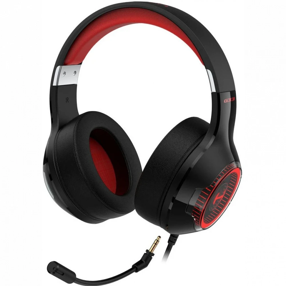 Гарнитура Edifier G33, 20Hz-20kHz, 32 Om, 100dB, 2.5m, USB, RGB, Black — 3