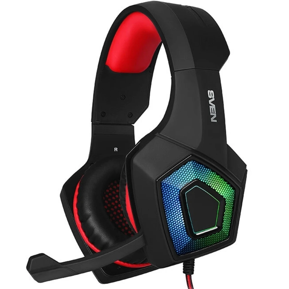 Гарнитура Sven AP-U880MV, Black-Red — 4