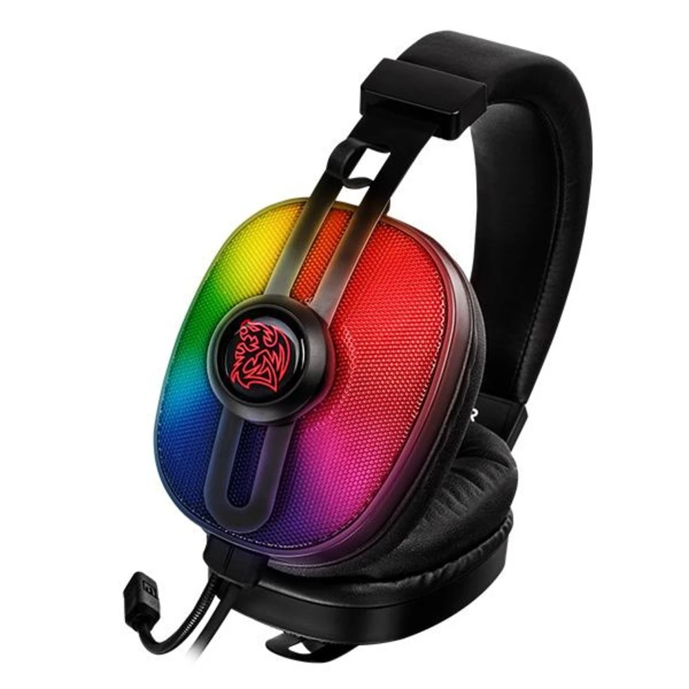 Гарнитура Thermaltake Tt eSports Pulse G100 RGB, Black — 2
