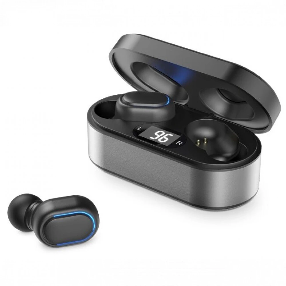 Bluetooth гарнитура OLMIO TWE-06, Gray