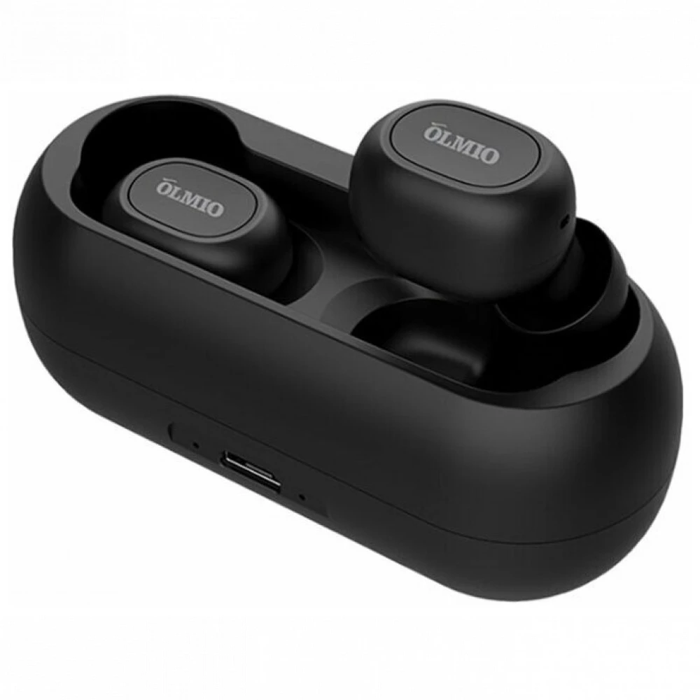 Bluetooth гарнитура OLMIO TWE-02, Black — 2