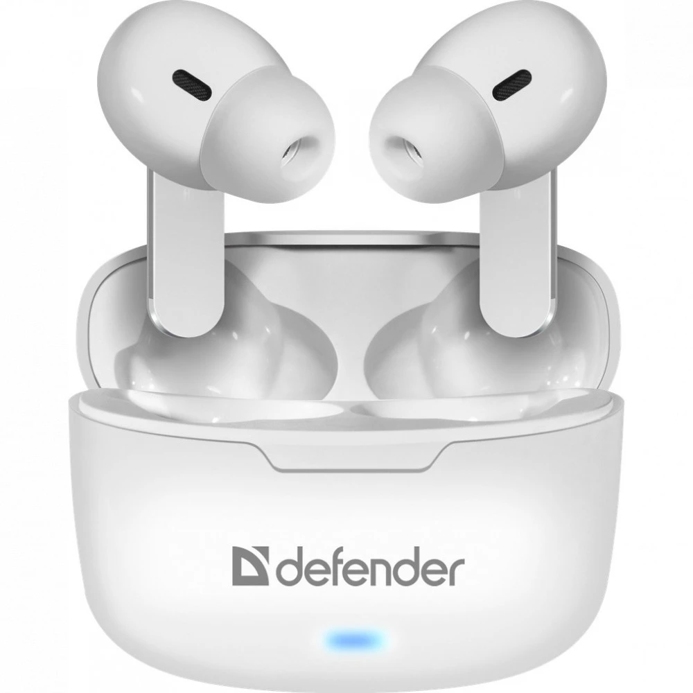 Bluetooth гарнитура Defender Twins 903, White