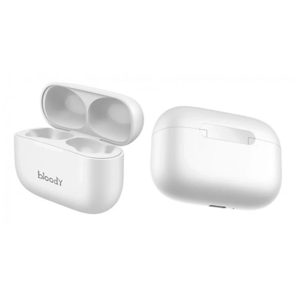 Bluetooth гарнитура A4Tech Bloody M30 TWS, White — 3