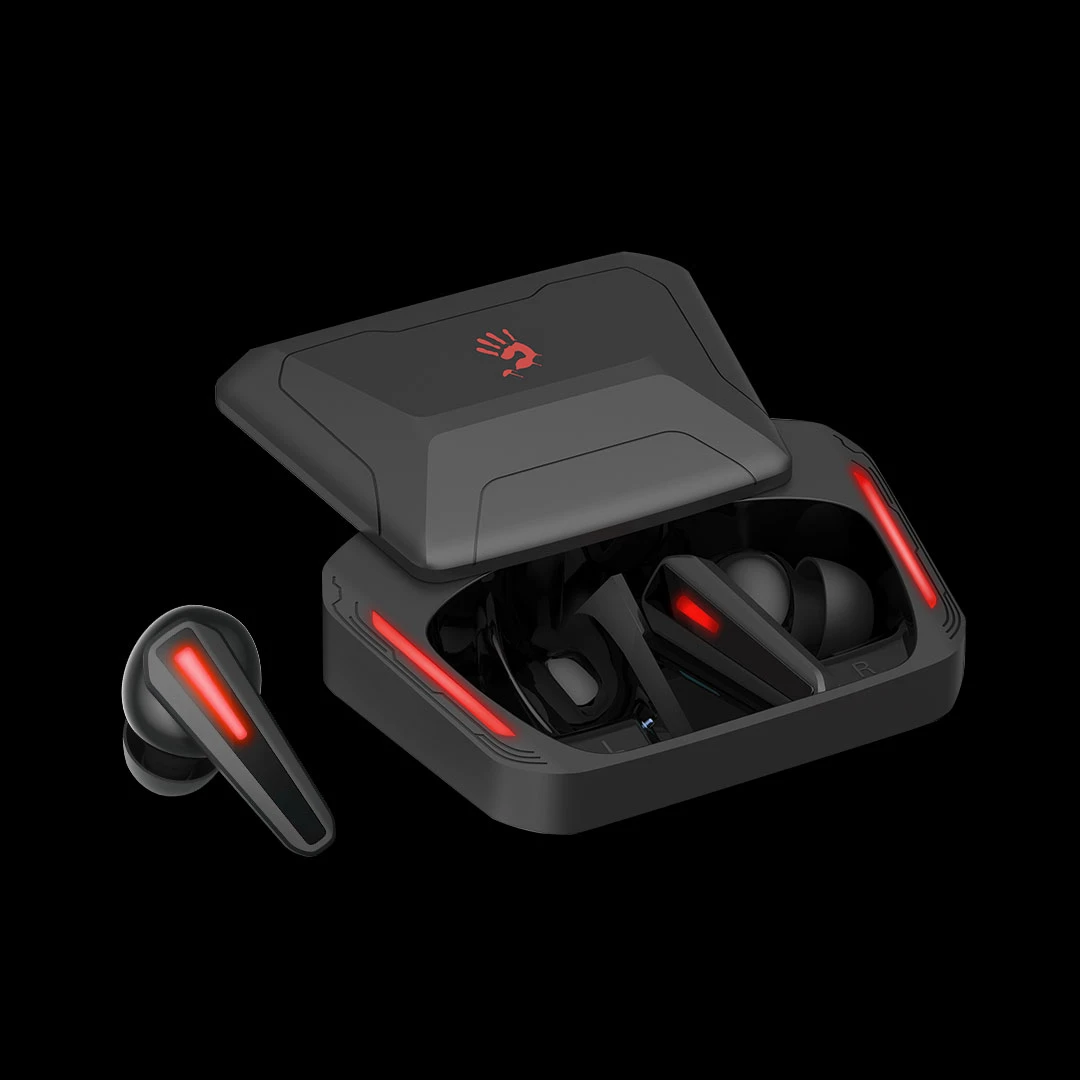 Bluetooth гарнитура A4Tech Bloody M70 TWS, Black-Blue — 2