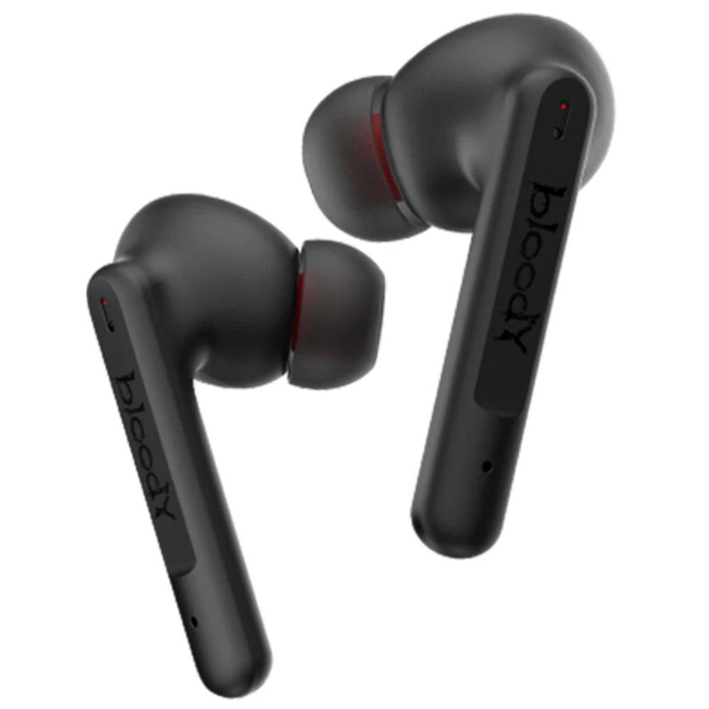 Bluetooth гарнитура A4Tech Bloody M90 TWS, Black-Red