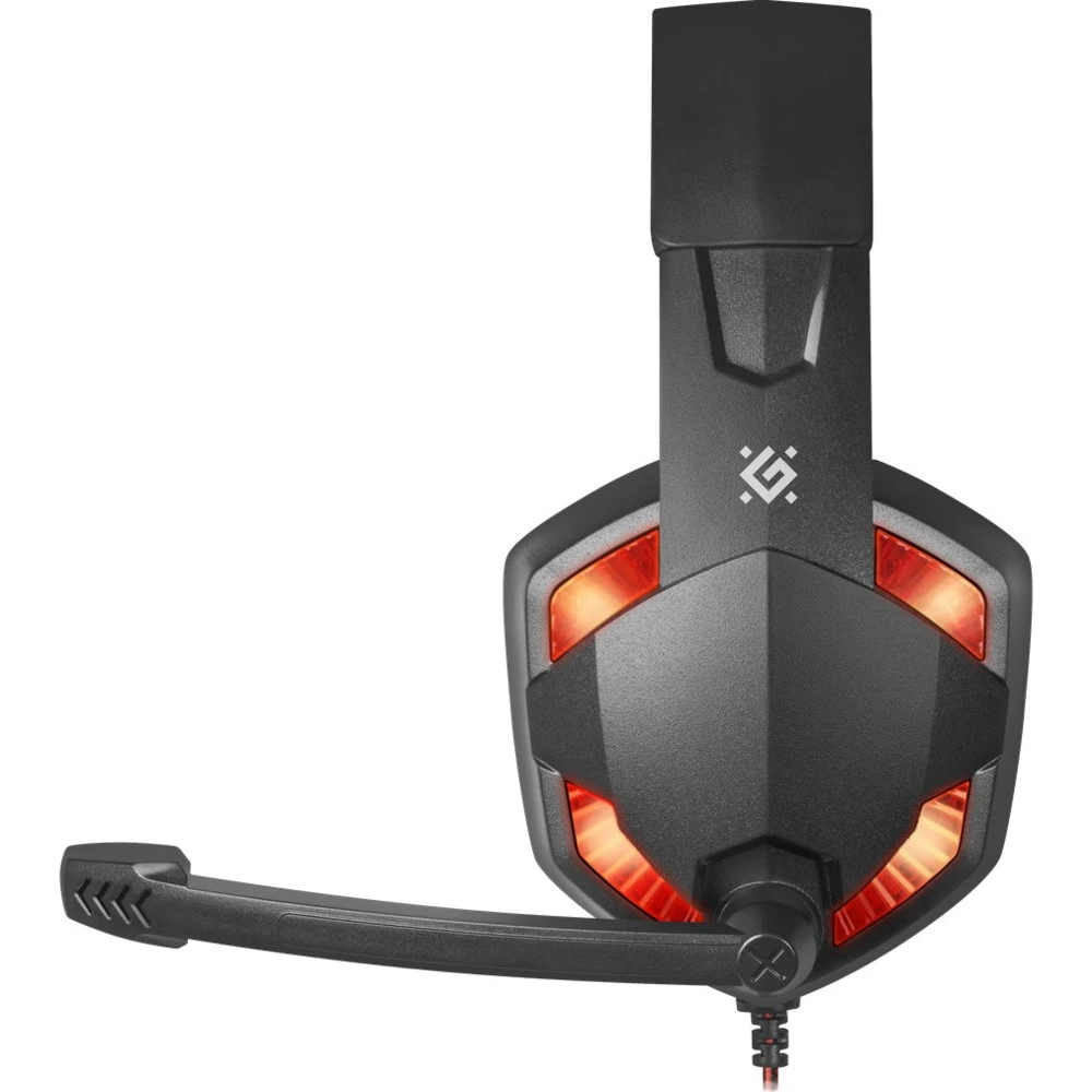 Гарнитура Defender Warhead G-370, Black-Red — 3