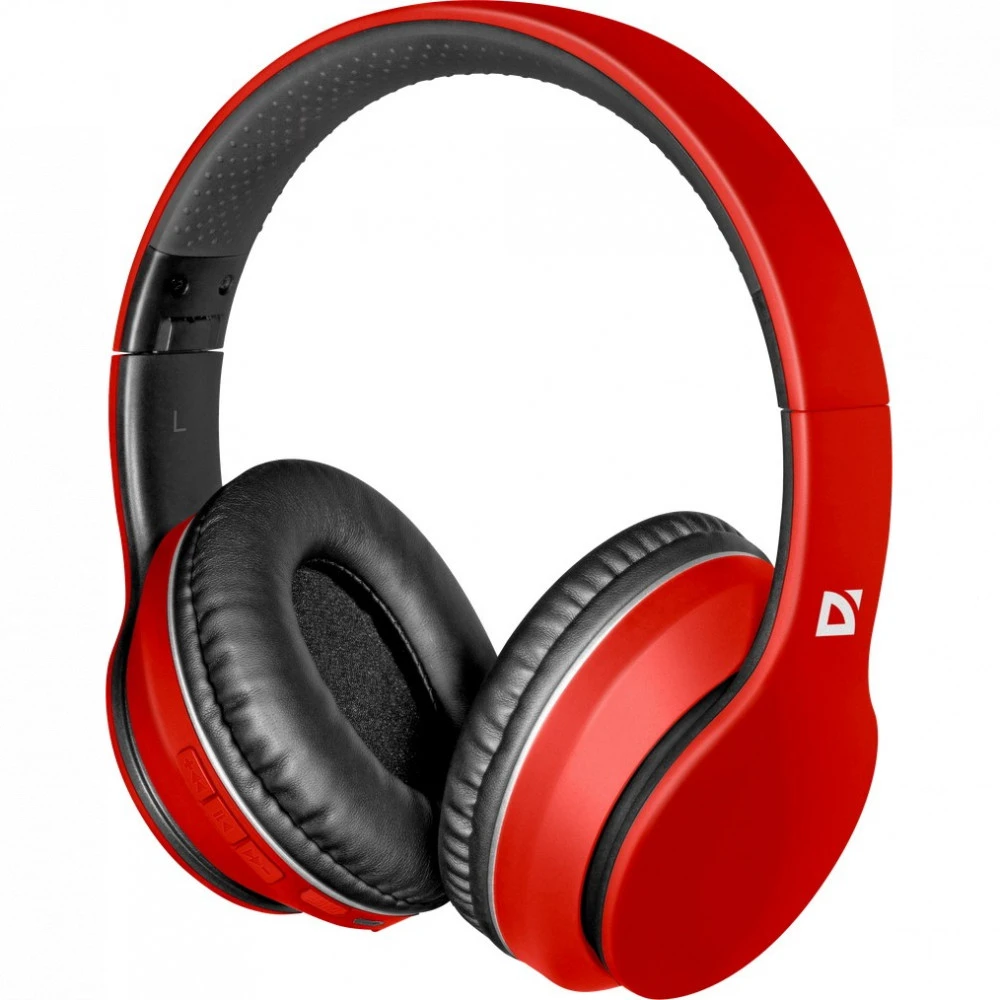 Bluetooth Гарнитура Defender FreeMotion B580, Red-Black