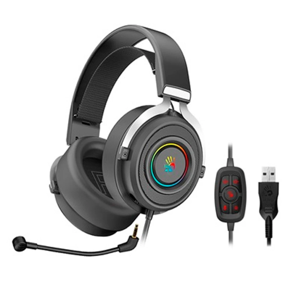 Гарнитура A4Tech Bloody G535, Black-Silver — 4