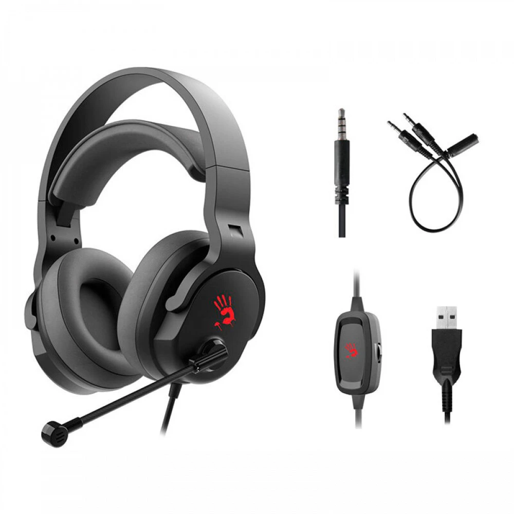 Гарнитура A4Tech Bloody G330P, Black