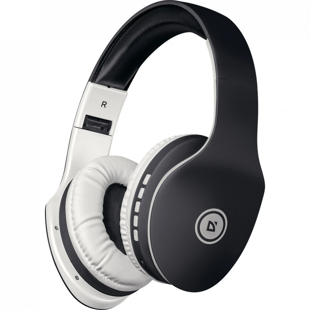 Bluetooth гарнитура Defender FreeMotion B525, Black-White — 2