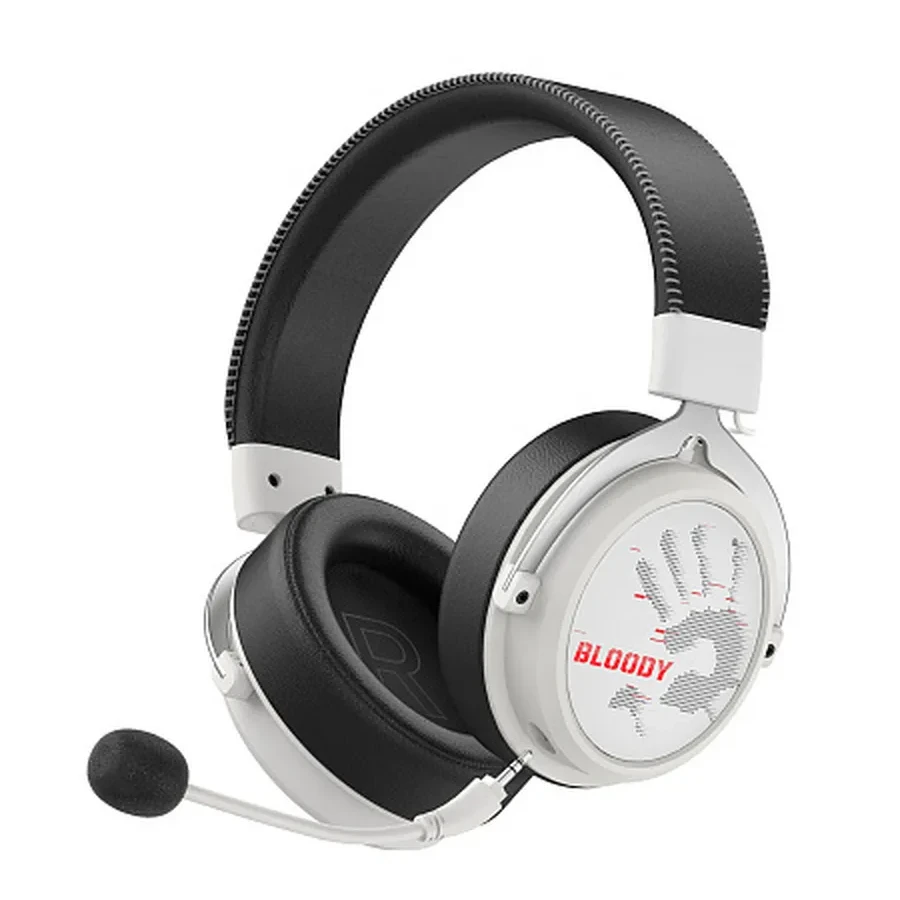 Bluetooth гарнитура A4Tech Bloody MR590 Sports White