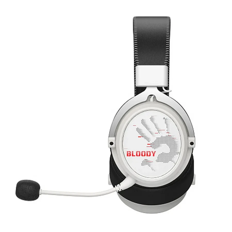 Bluetooth гарнитура A4Tech Bloody MR590 Sports White — 2