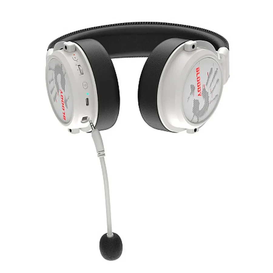 Bluetooth гарнитура A4Tech Bloody MR590 Sports White — 4