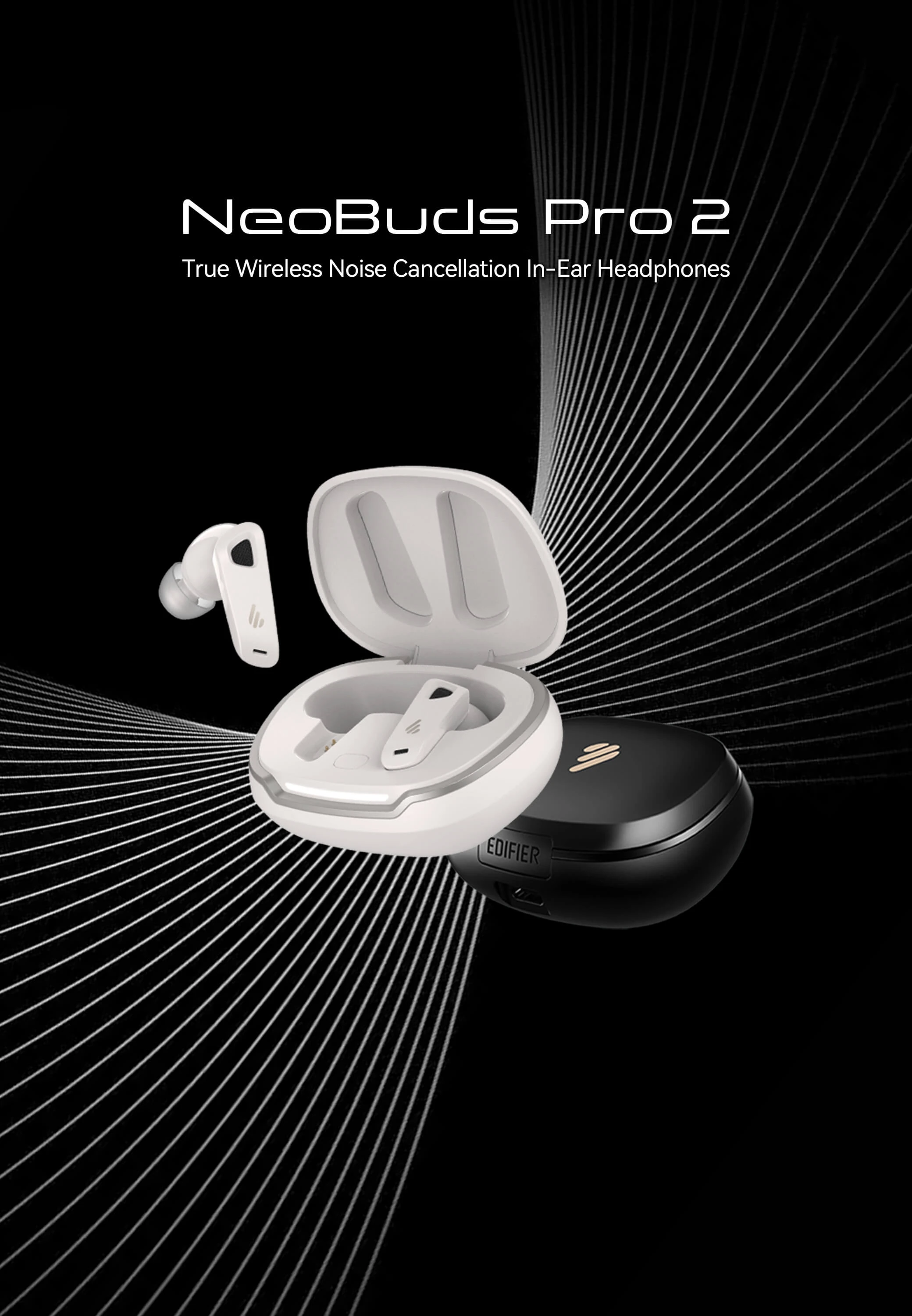 Bluetooth гарнитура Edifier NeoBuds Pro 2, Black