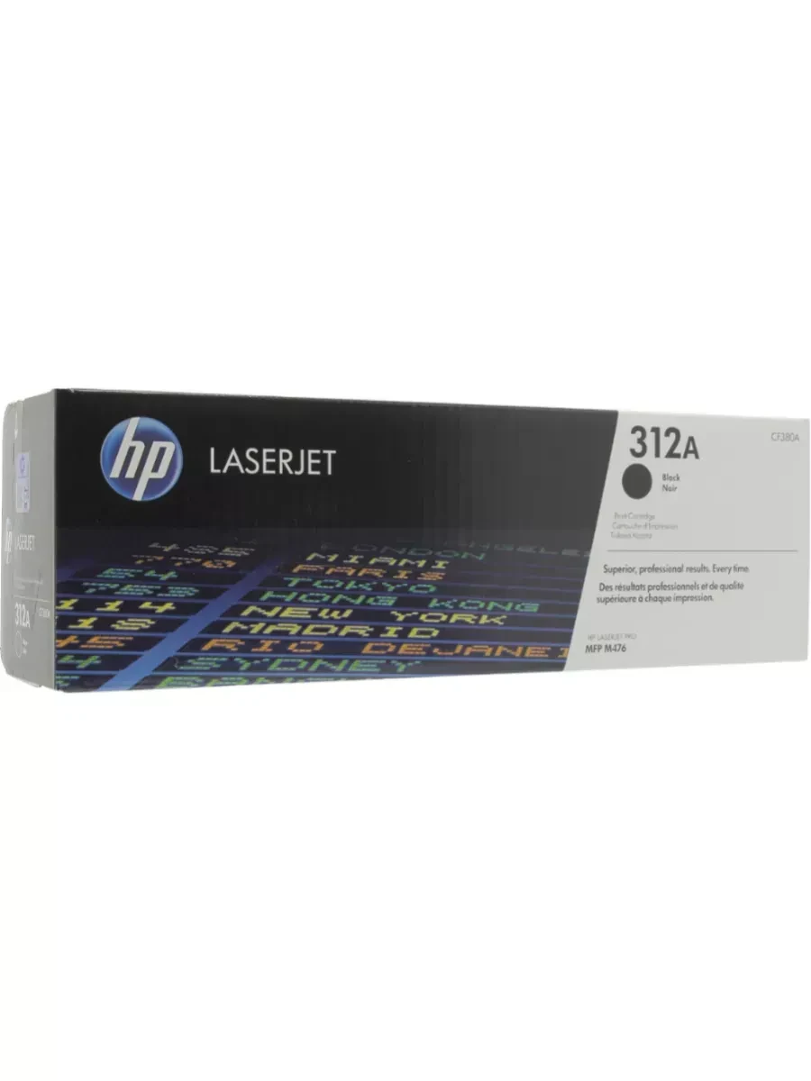 Картридж лазерный HP CF380A, черный
