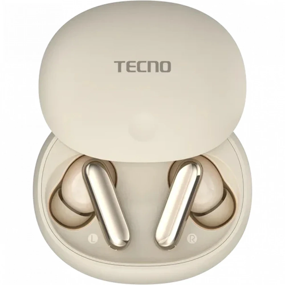 Bluetooth гарнитура Tecno True 1 Air, Creamy White