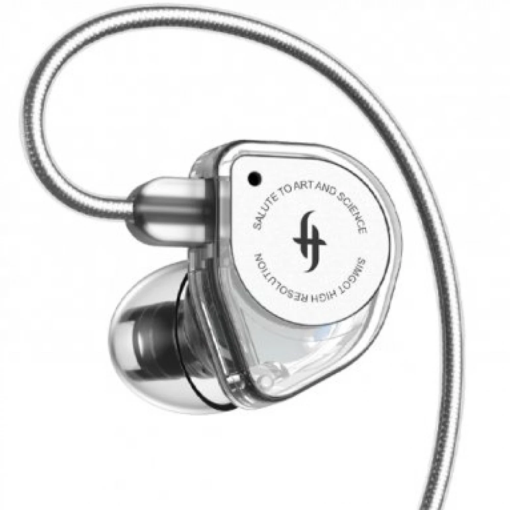Гарнитура Simgot EW100 with mic, Clear