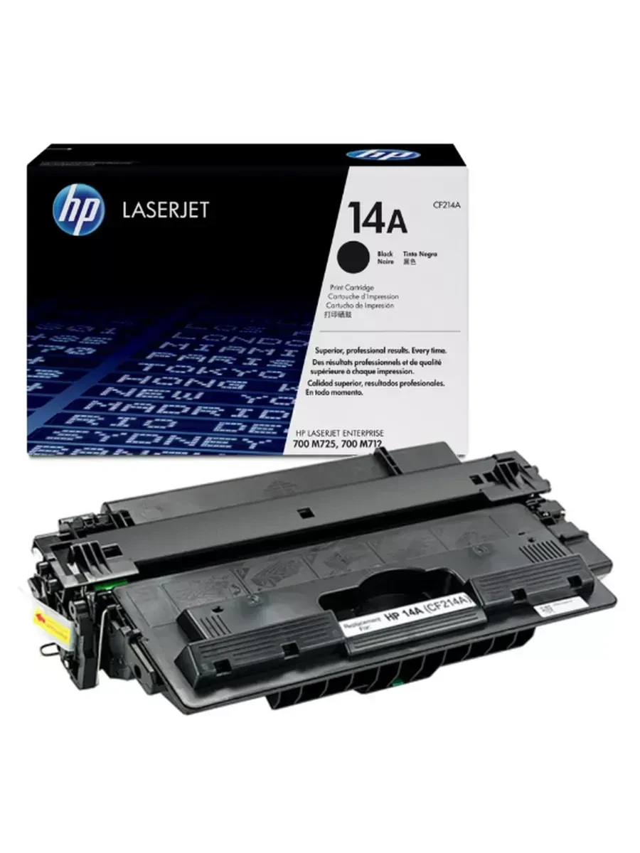 Картридж лазерный HP 14A, черный
