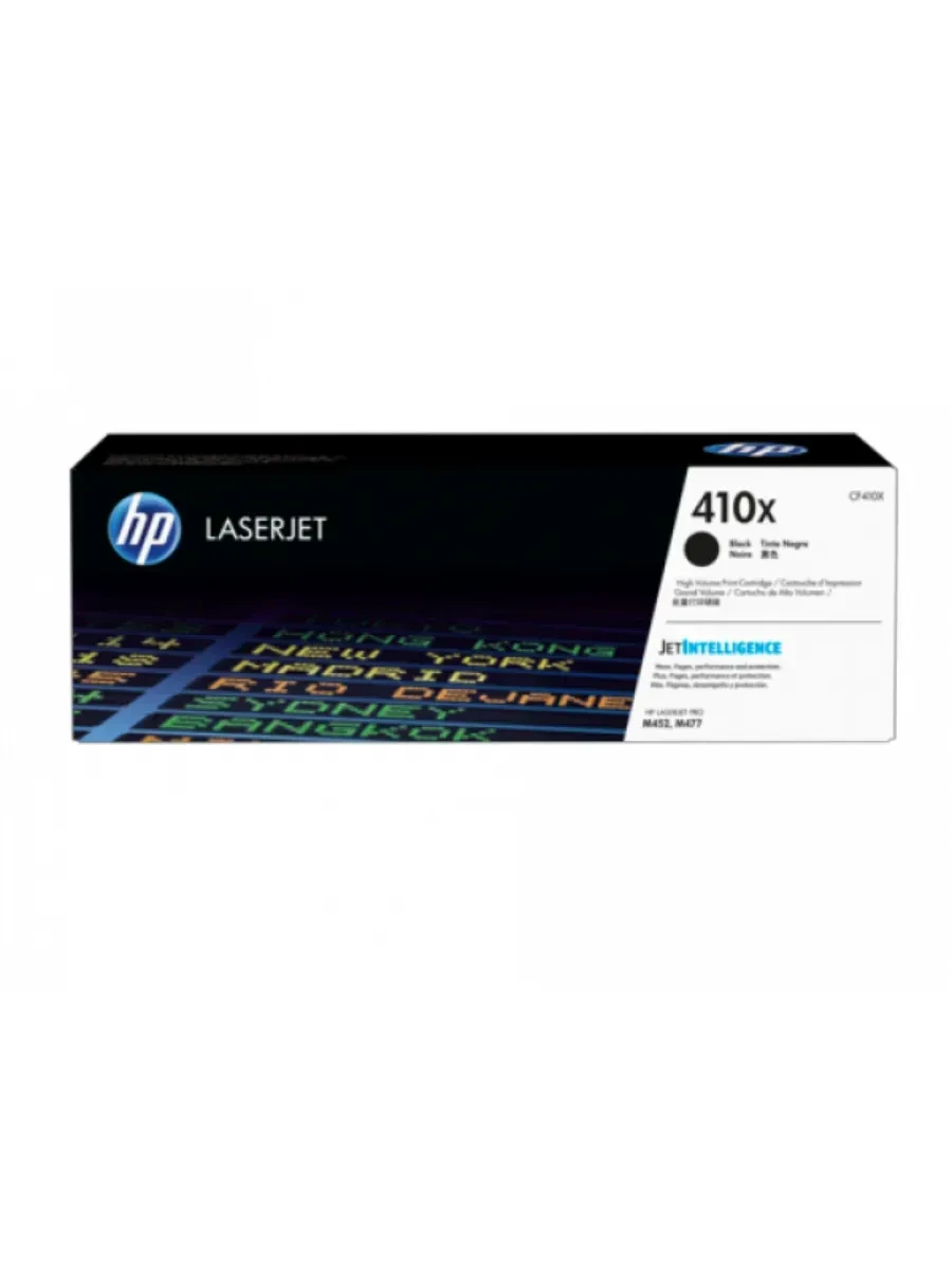 Картридж лазерный HP CF410X 305X, черный