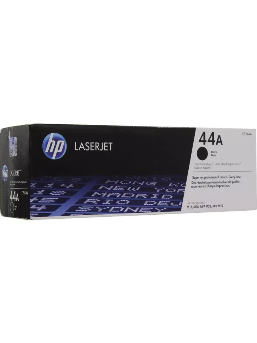 Картридж лазерный HP CF244A 44A, черный